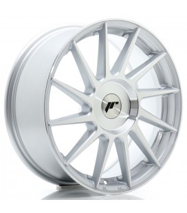 JR Wheels JR22 17x8 ET20-45 BLANK Silver Machined Face
