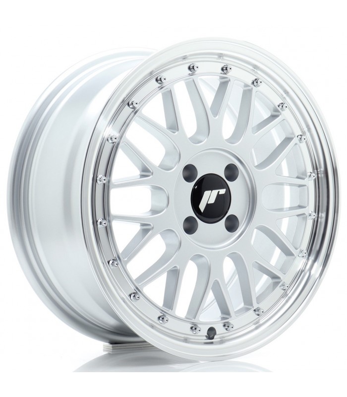 JR Wheels JR23 16x7 ET20 4x100 Hyper Silver w/Machined Lip