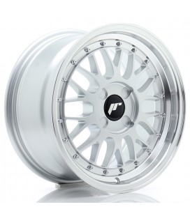JR Wheels JR23 16x8 ET20-45 4H BLANK Hyper Silver w/Machined Lip