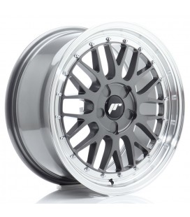 JR Wheels JR23 17x7,5 ET20-40 5H BLANK Hyper Gray w/Machined Lip