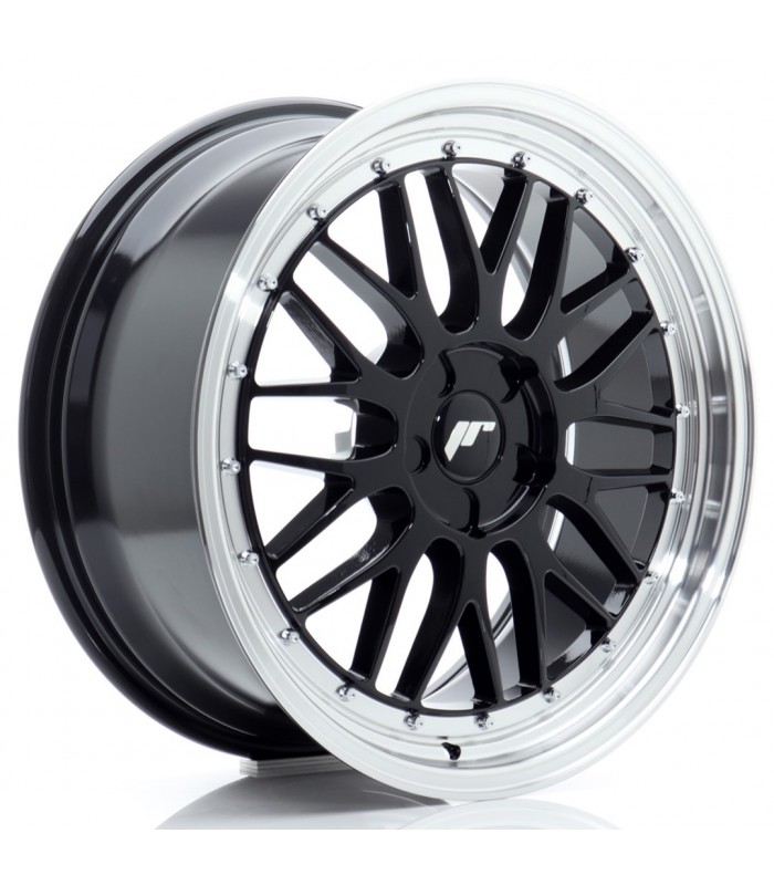 JR Wheels JR23 19x8,5 ET20-45 5H BLANK Gloss Black w/Machined Lip