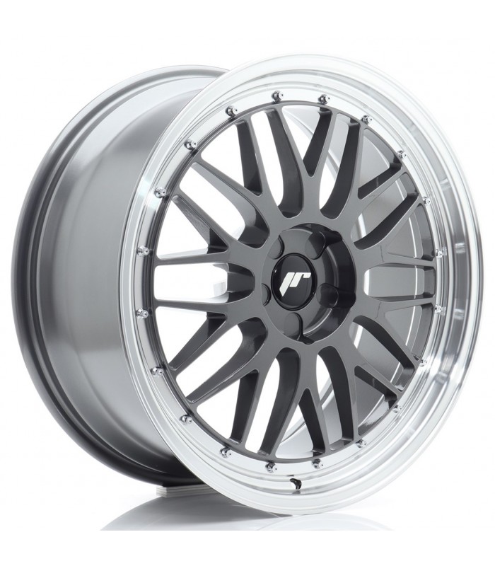 JR Wheels JR23 20x8,5 ET20-45 5H BLANK Hyper Gray w/Machined Lip