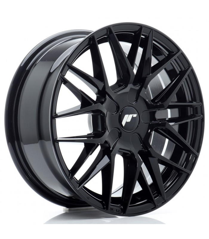 JR Wheels JR28 16x7 ET20-40 BLANK Gloss Black