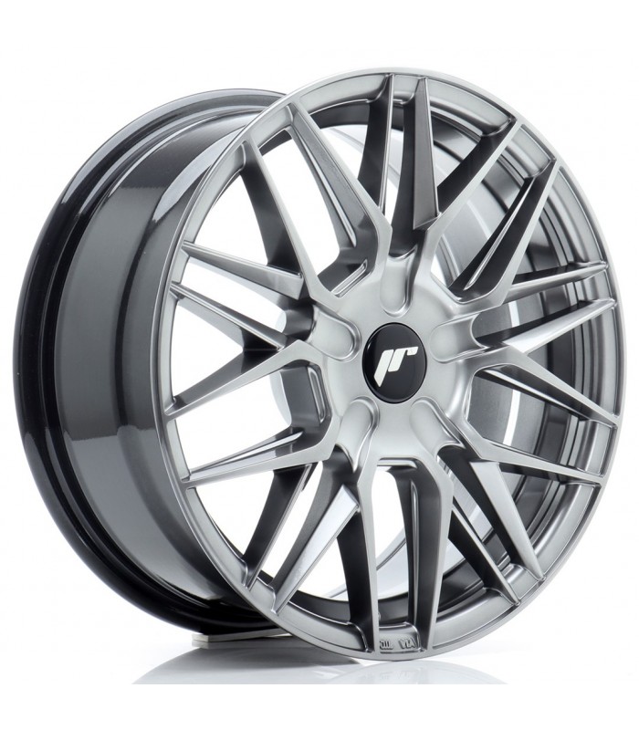 JR Wheels JR28 16x7 ET20-40 BLANK Hyper Black