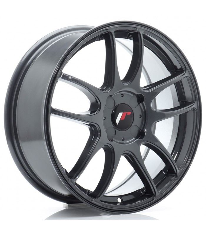 JR Wheels JR29 17x7 ET20-48 4H BLANK Hyper Gray