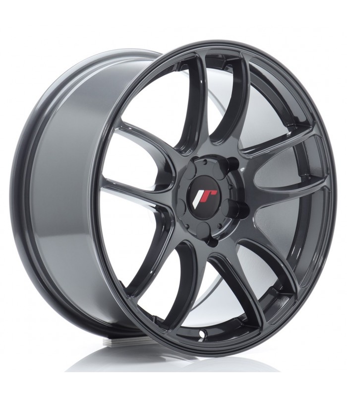 JR Wheels JR29 17x8 ET20-38 5H BLANK Hyper Gray