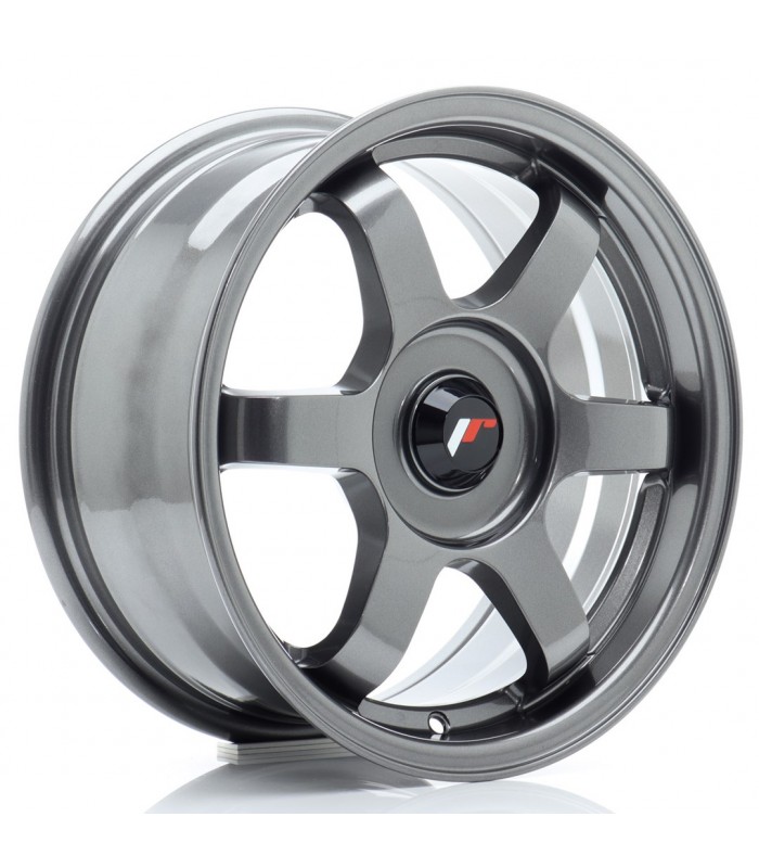 JR Wheels JR3 15x7 ET25-42 BLANK Gun Metal
