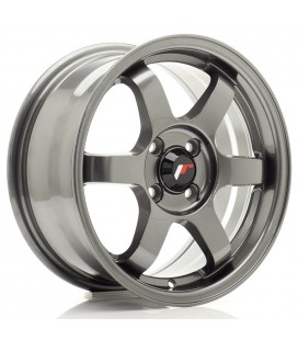 JR Wheels JR3 15x7 ET40 4x100 Gun Metal
