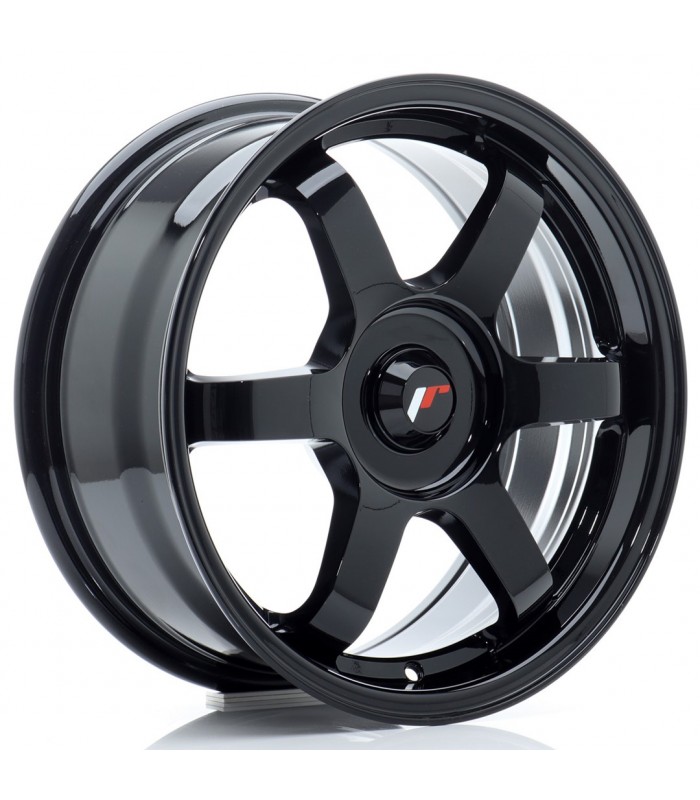 JR Wheels JR3 16x7 ET25-40 BLANK Gloss Black