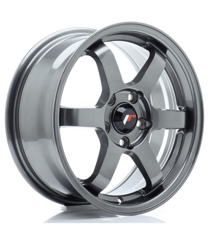 JR Wheels JR3 16x7 ET40 5x100 Gun Metal