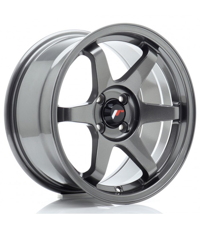 JR Wheels JR3 16x8 ET25 4x100 Gun Metal