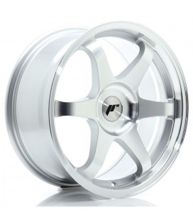 JR Wheels JR3 17x8 ET20-35 BLANK Silver Machined Face