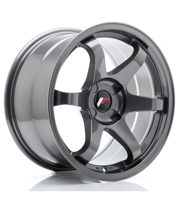 JR Wheels JR3 17x9 ET20-35 4H BLANK Gun Metal