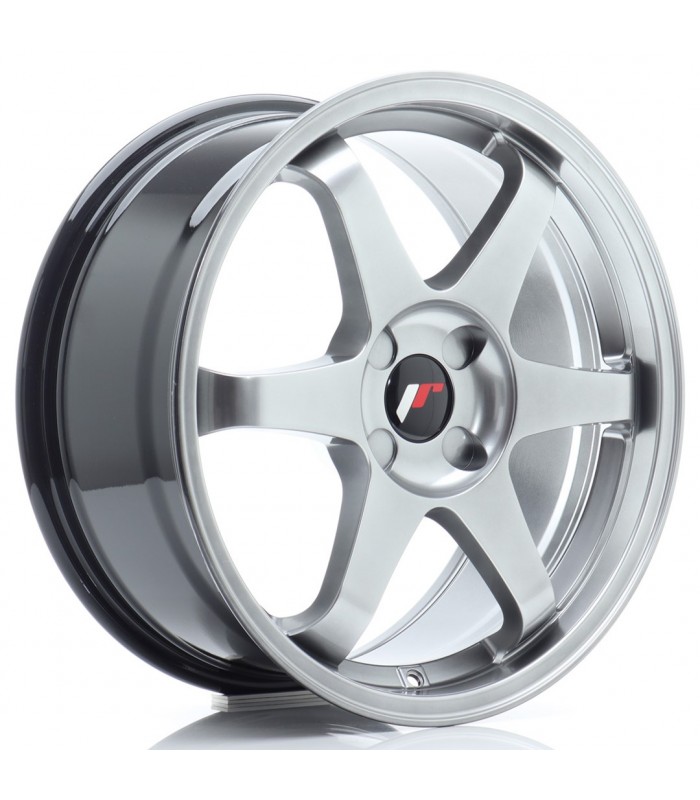 JR Wheels JR3 18x8 ET20-45 4H BLANK Hyper Black