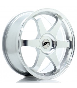 JR Wheels JR3 18x8 ET20-45 BLANK Silver Machined Face