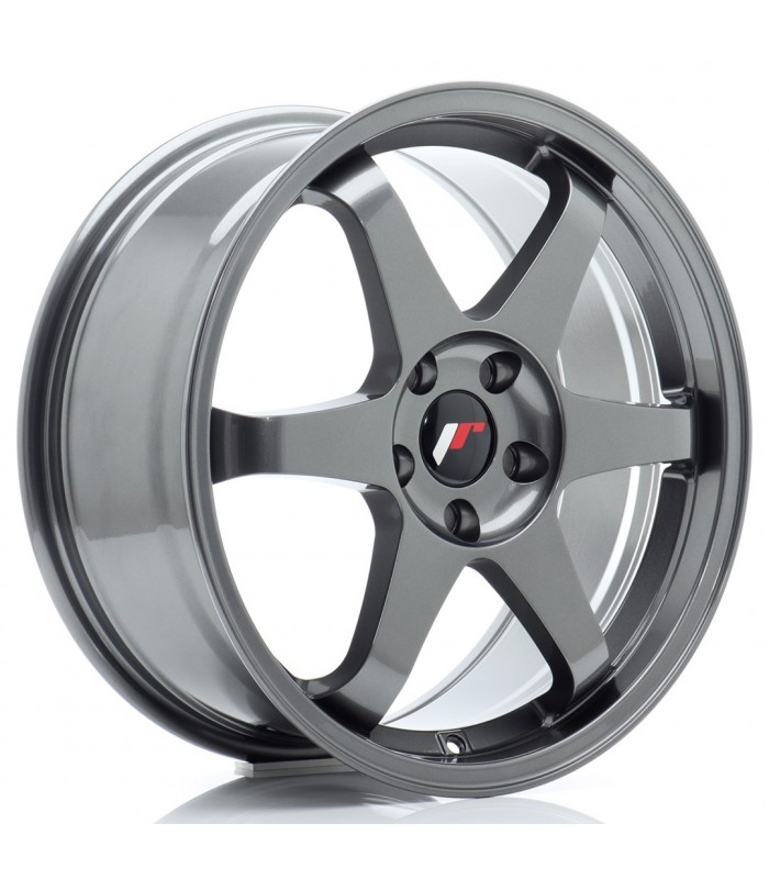 JR Wheels JR3 18x8 ET40 5x100 Gun Metal