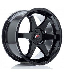 JR Wheels JR3 18x9 ET15-40 5H BLANK Gloss Black