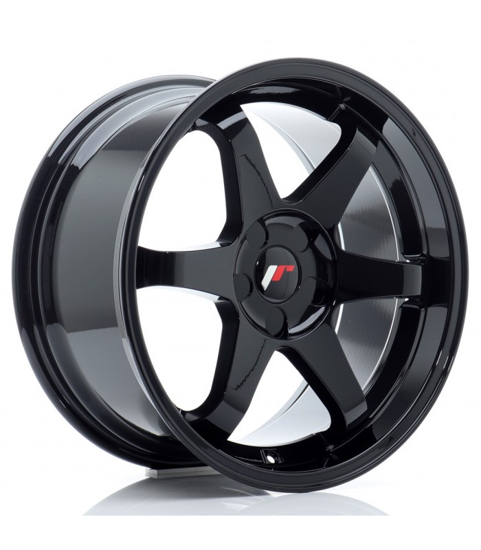 JR Wheels JR3 18x9 ET15-40 5H BLANK Gloss Black
