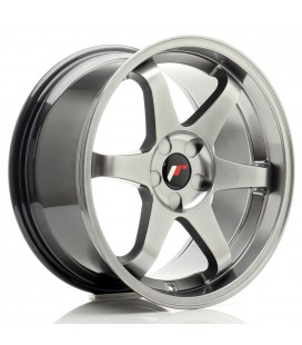 JR Wheels JR3 18x9 ET15-40 5H BLANK Hyper Black