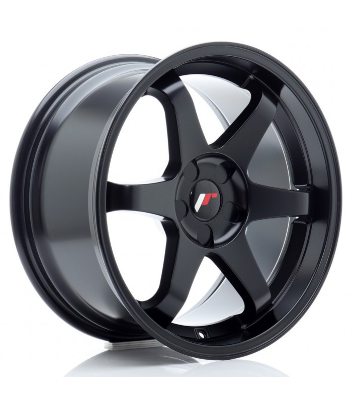 JR Wheels JR3 18x9 ET15-40 5H BLANK Matt Black