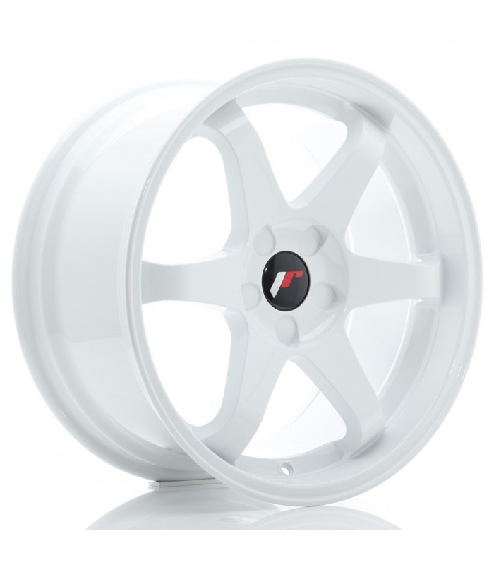 JR Wheels JR3 18x9 ET15-40 5H BLANK White