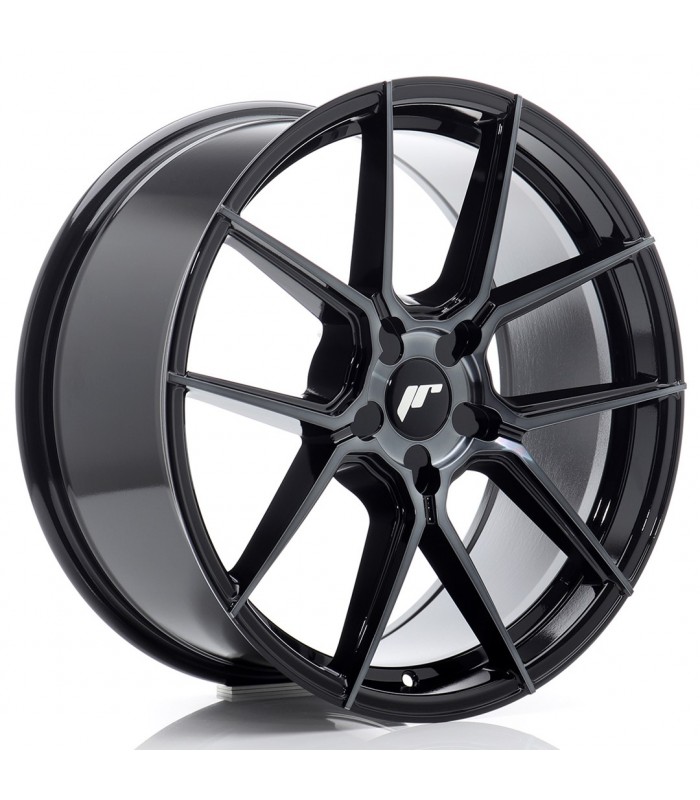 JR Wheels JR30 19x8 ET20-40 5H BLANK Black Machined w/Tinted Face