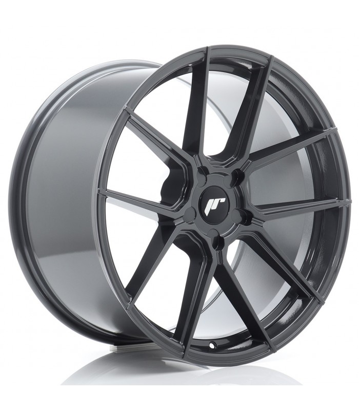 JR Wheels JR30 20x10 ET20-48 5H Blank Hyper Gray