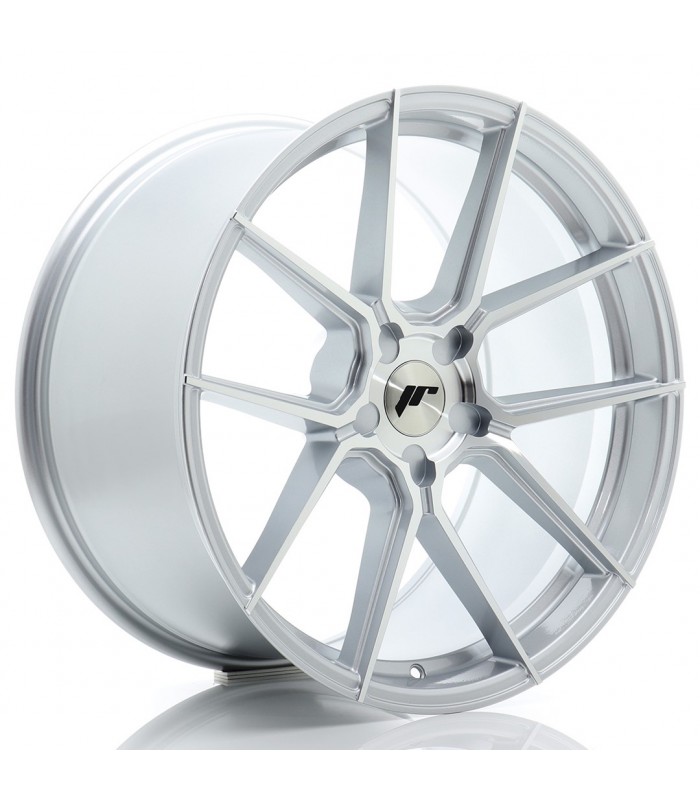 JR Wheels JR30 20x10 ET20-48 5H BLANK Silver Machined Face