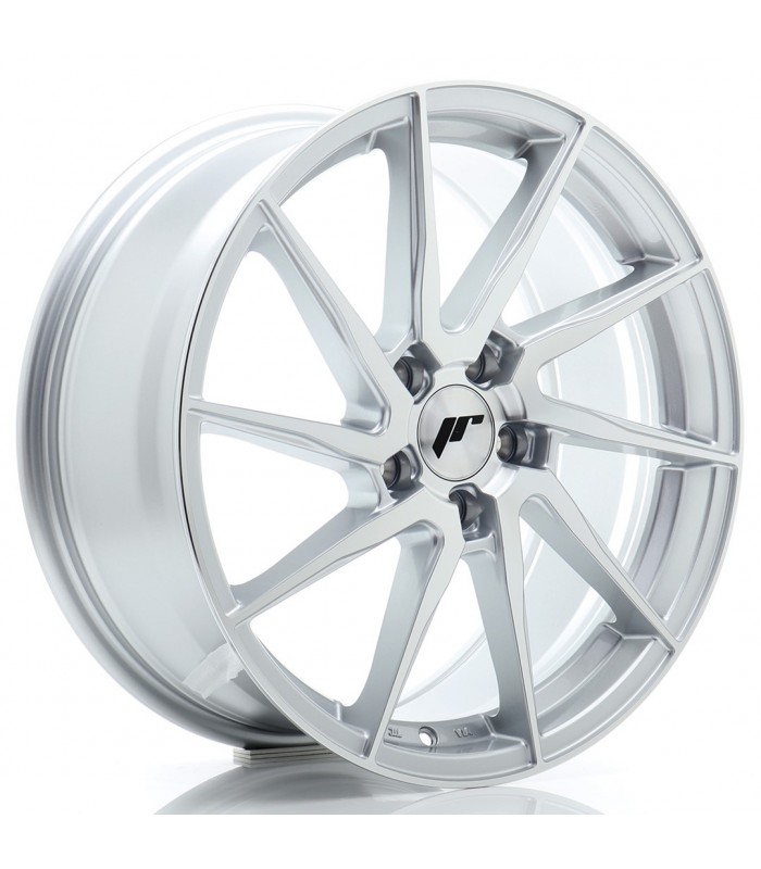 JR Wheels JR36 18x8 ET45 5x112 Silver Machined Face