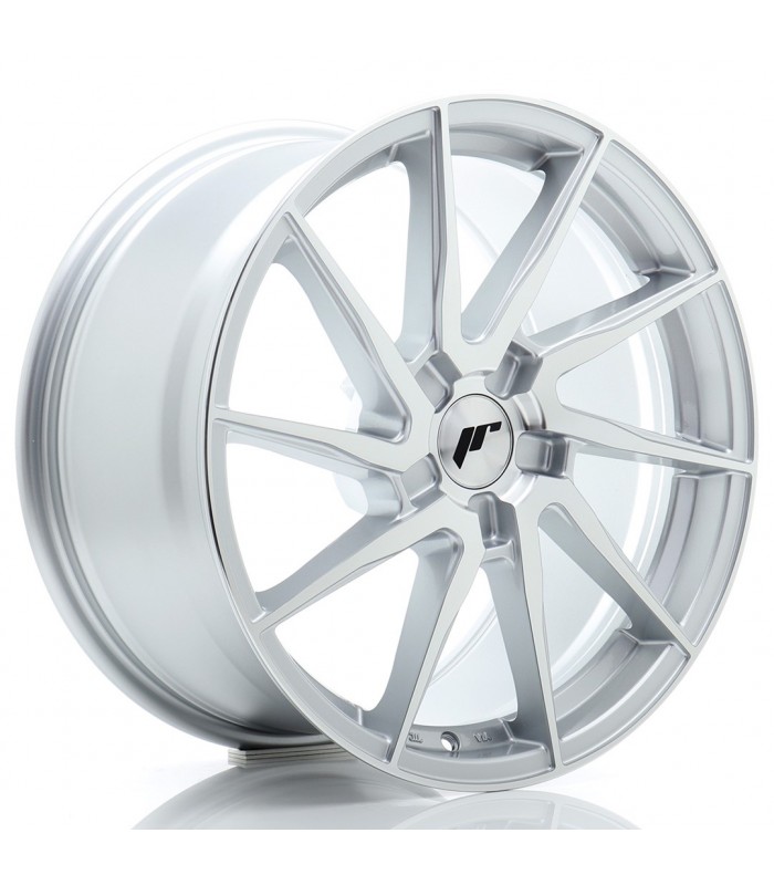 JR Wheels JR36 18x9 ET20-50 5H BLANK Silver Machined Face