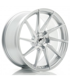 JR Wheels JR36 19x9 ET20-40 5H BLANK Silver Machined Face