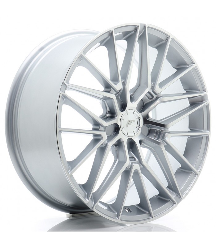 JR Wheels JR38 18x8 ET20-45 5H BLANK Silver Machined Face