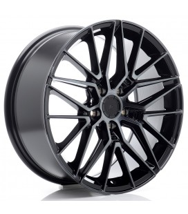 JR Wheels JR38 18x8 ET42 5x112 Black Machined w/Tinted Face