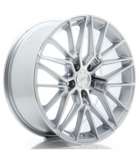 JR Wheels JR38 18x8 ET42 5x112 Silver Machined Face