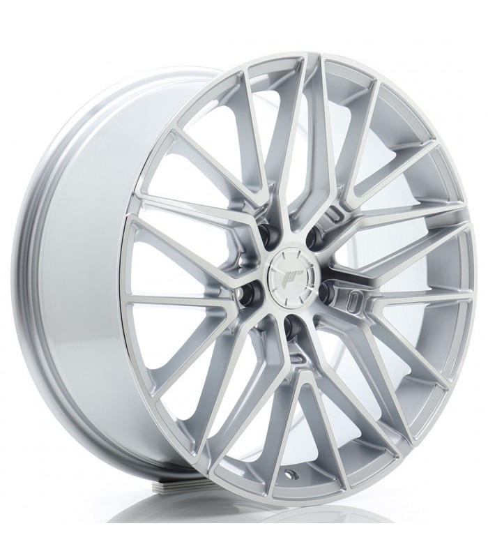 JR Wheels JR38 18x8 ET42 5x112 Silver Machined Face