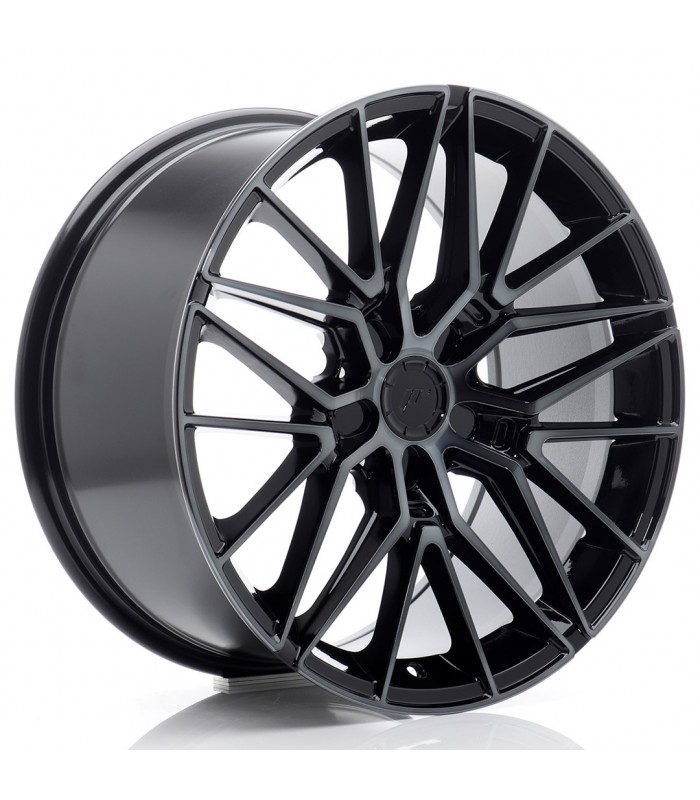 JR Wheels JR38 18x9 ET20-45 5H BLANK Black Machined w/Tinted Face