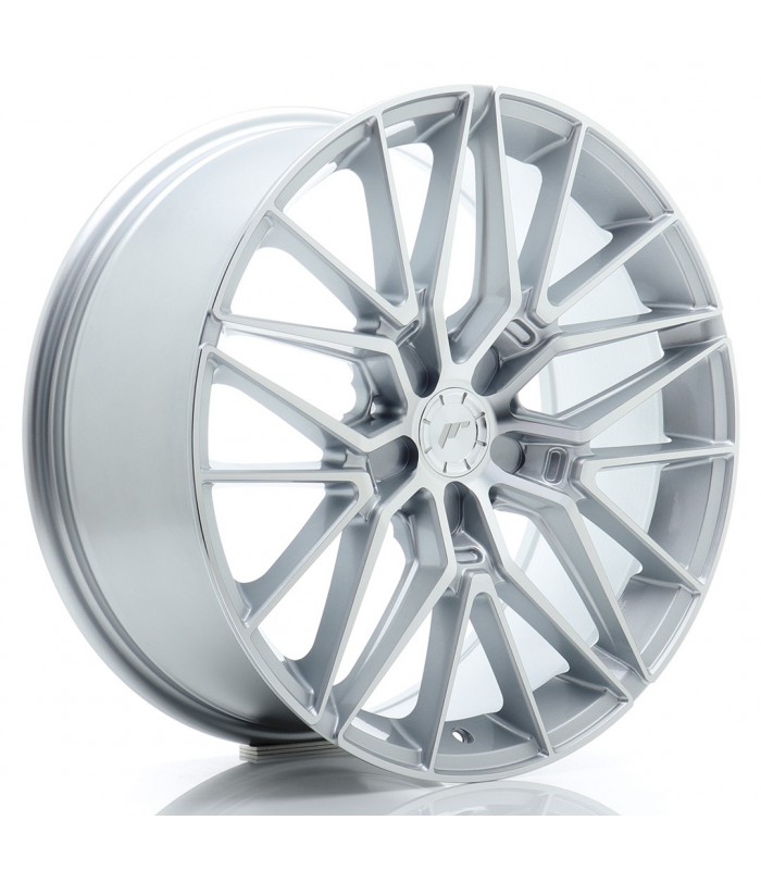 JR Wheels JR38 19x8 ET20-40 5H BLANK Silver Machined Face