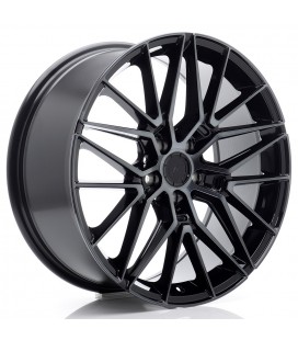 JR Wheels JR38 19x8 ET40 5x112 Black Machined w/Tinted Face