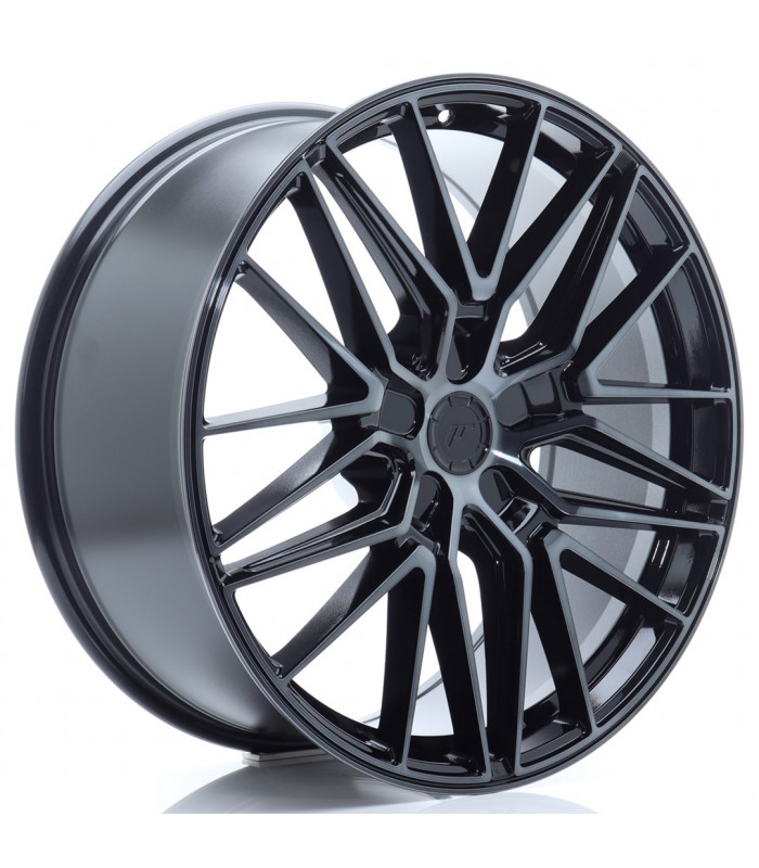 JR Wheels JR38 21x9,5 ET14-58 5H BLANK Black Brushed w/Tinted Face