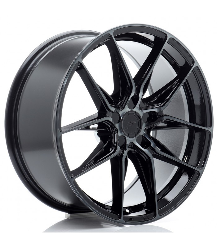 JR Wheels JR44 18x8 ET20-42 5H BLANK Black Machined w/Tinted Face