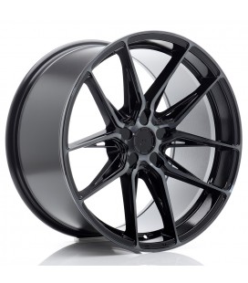 JR Wheels JR44 19x10 ET15-45 5H BLANK Black Machined w/Tinted Face