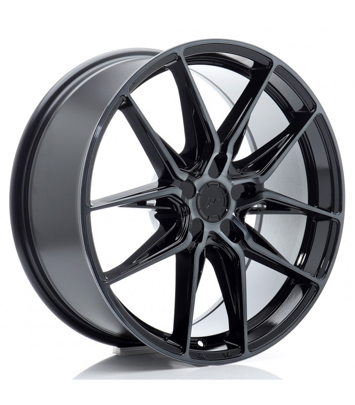 JR Wheels JR44 19x9 ET20-51 5H BLANK Black Machined w/Tinted Face
