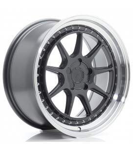 JR Wheels JR47 18x8,5 ET15-35 5H BLANK Hyper Gray w/Machined Lip