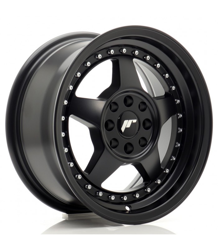 JR Wheels JR6 15x7 ET25 4x100/108 Matt Black