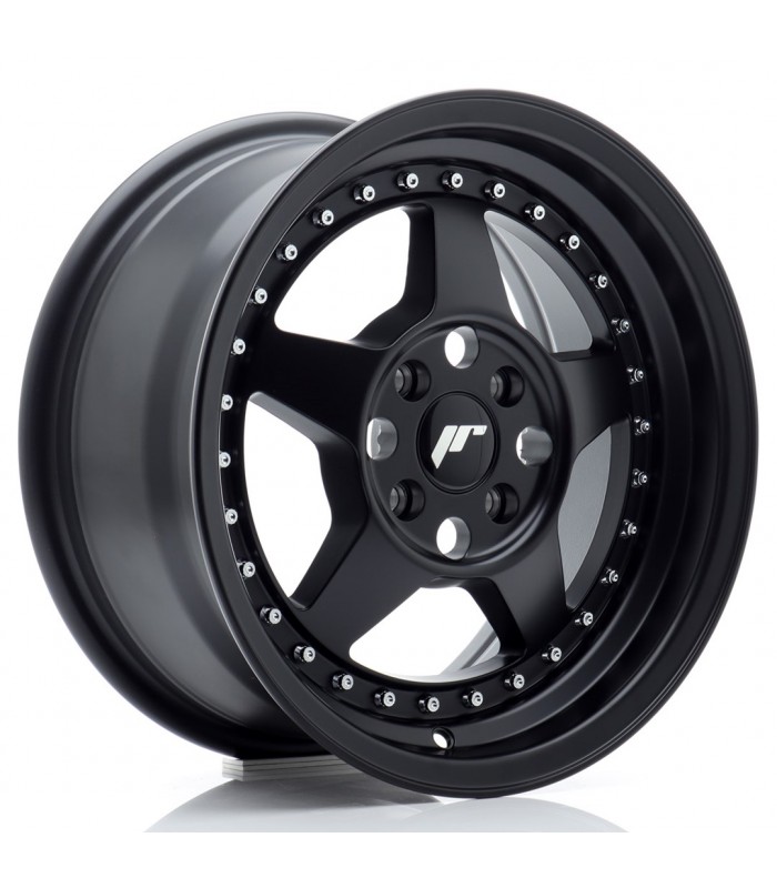 JR Wheels JR6 15x7 ET35 4x100 Matt Black