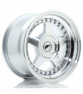 JR Wheels JR6 15x8 ET25 BLANK Silver Machined Face