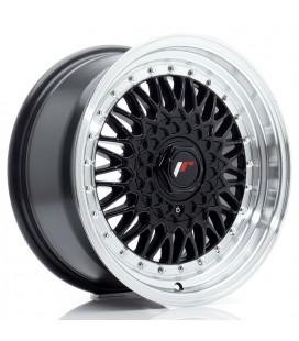 JR Wheels JR9 16x7,5 ET25 4x100/108 Gloss Black w/Machined Lip