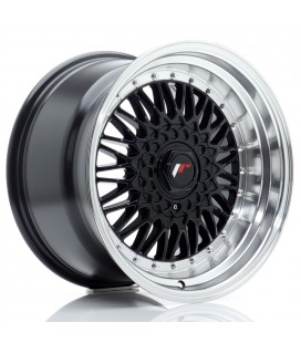 JR Wheels JR9 17x10 ET20 5x112/120 Gloss Black w/Machined Lip