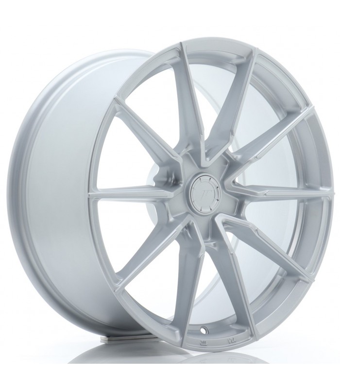 JR Wheels SL02 18x9 ET20-51 5H BLANK Matt Silver