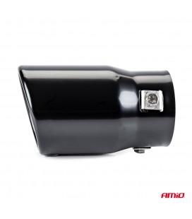Muffler tail stainless steel black